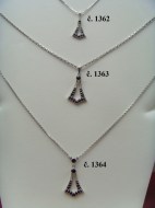 Prívesok s českým granátom 1363